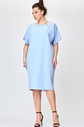 Платье женское 11224 голубой