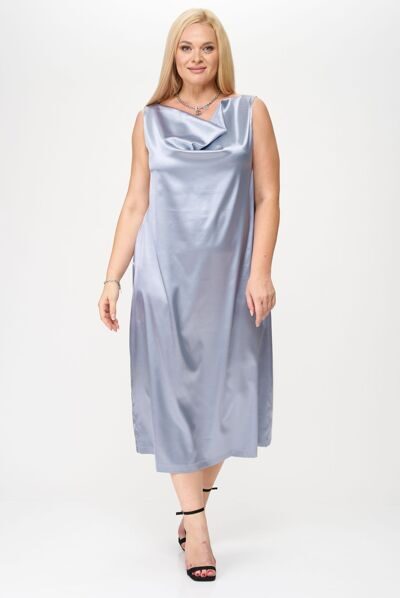 Платье женское 11046 серый