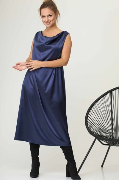 Платье женское 11046 синий