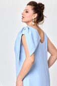 Платье женское 11225 голубой
