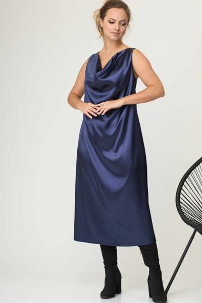 Платье женское 11046 синий