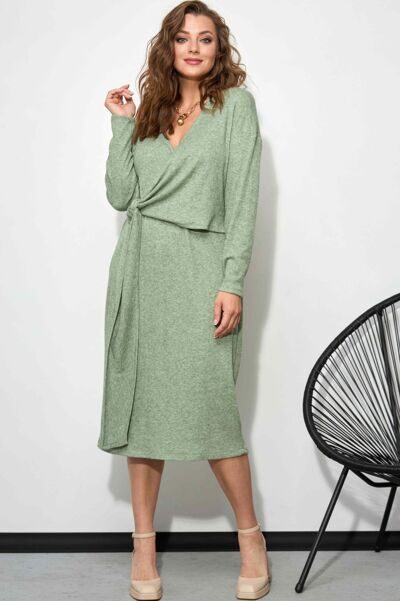 Платье женское 11184 зеленый