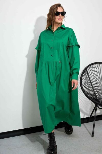 Платье женское 11183 зеленый