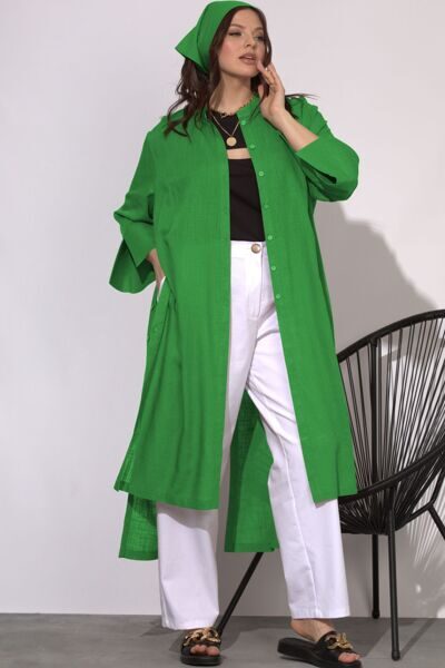 Блузка женская 11089 зеленый